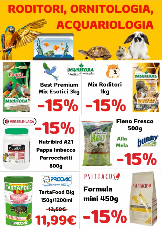 Volantino Fidomania OTTOBRE 2025 su cibo e accessori per animeli domestici.