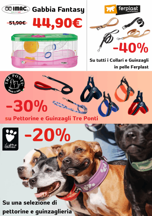 Volantino Fidomania OTTOBRE 2025 su cibo e accessori per animeli domestici.